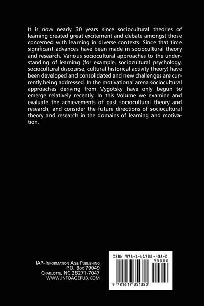 Produktbild: Sociocultural Theories of Learning and Motivation
