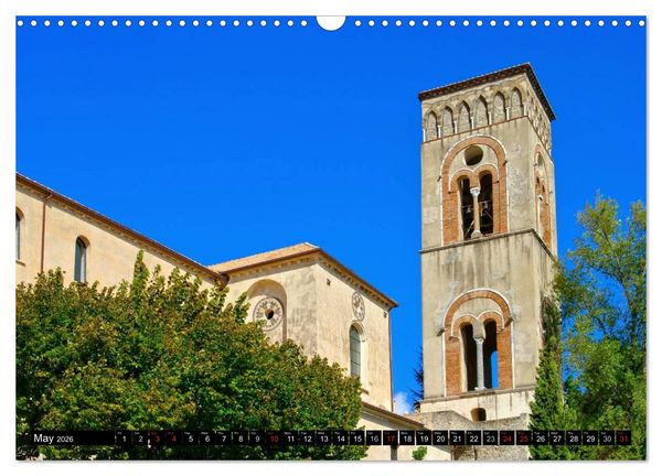 Produktbild: Amalfi Coast and Campania (Wall Calendar 2026 DIN A3 landscape), CALVENDO 12 Month Wall Calendar
