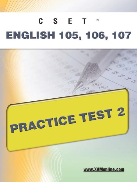 Produktbild: Cset English 105, 106 Practice Test 2