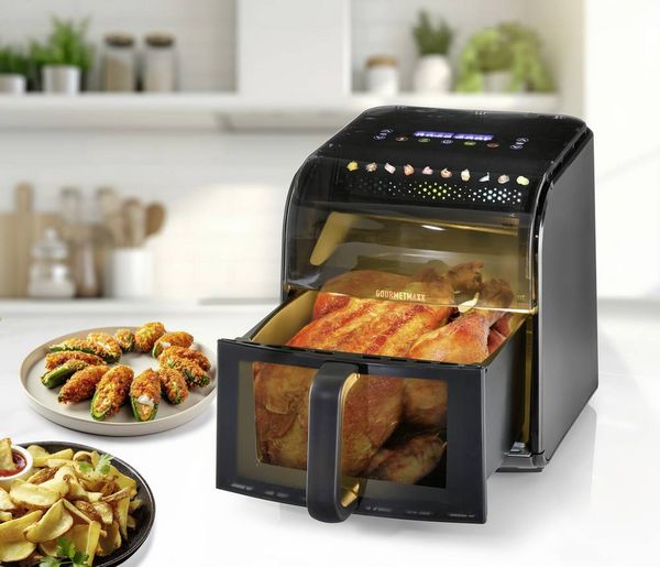 Produktbild: GourmetMaxx Hei&szlig;luft-Fritteuse 7l 1700W