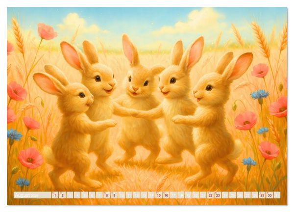 Produktbild: Ein Jahr mit Fantasie (Wandkalender 2026 DIN A2 quer), CALVENDO Monatskalender