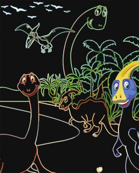 Produktbild: Mein magisches Kratzel Buch "Drachen & Dinos"