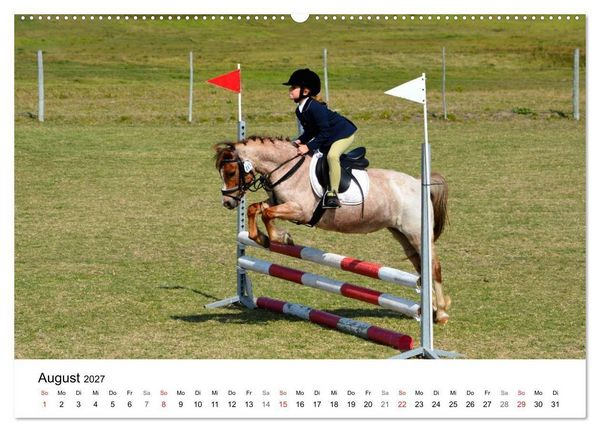 Produktbild: Vielseitigkeitsreiten (Wandkalender 2027 DIN A2 quer), CALVENDO Monatskalender