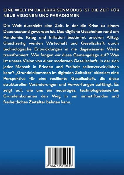 Produktbild: Grundeinkommen im digitalen Zeitalter