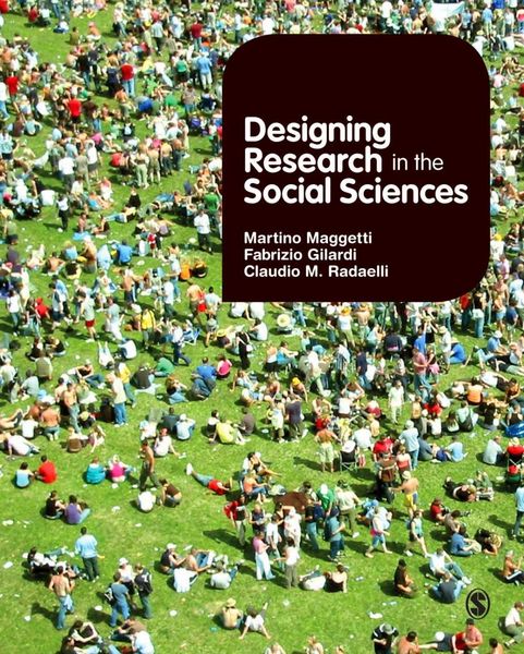 Produktbild: Designing Research in the Social Sciences