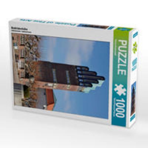 CALVENDO Puzzle Mathildenhöhe | 1000 Teile Lege-Größe 64 × 48 cm Foto-Puzzle für glückliche Stunden