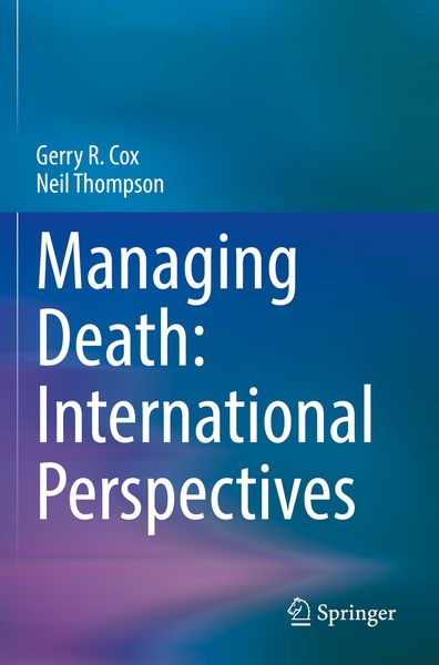 Produktbild: Managing Death: International Perspectives