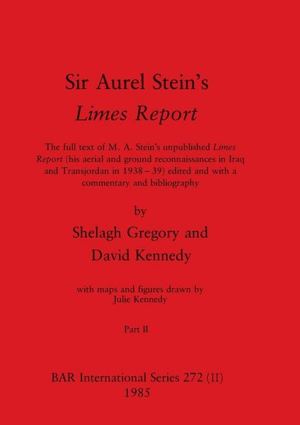 Produktbild: Sir Aurel Stein's Limes Report, Part II
