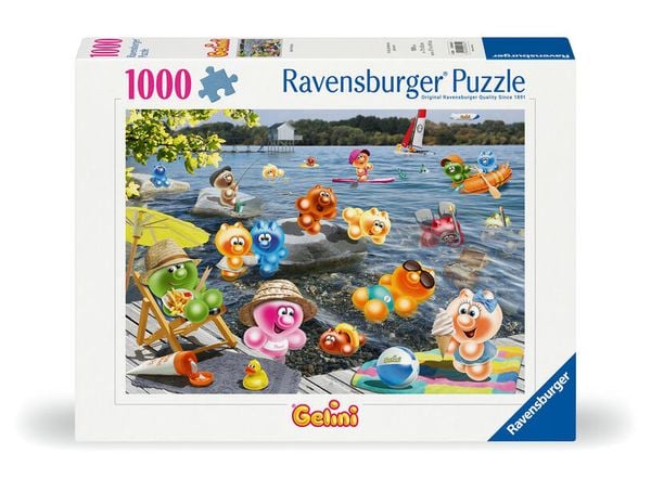 Produktbild: Erwachsenenpuzzle 1000 Teile - Gelini Seepicknick