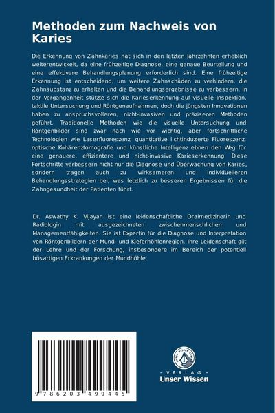 Produktbild: Methoden zum Nachweis von Karies