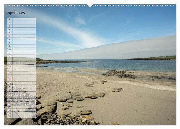 Produktbild: The Mainland Orkney - Schottlands Inseln (hochwertiger Premium Wandkalender 2026 DIN A2 quer), Kunstdruck in Hochglanz