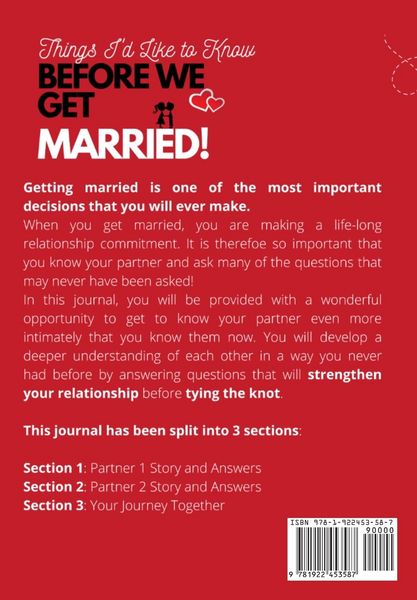 Produktbild: Things I'd Like to Know Before We Get Married