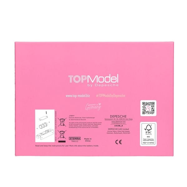 Produktbild: TOPModel gr. Schmuckk&auml;stchen mit Code und Sound MUSIC