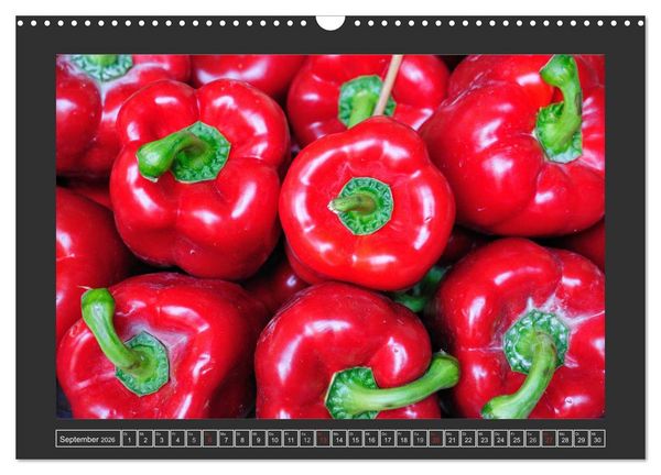 Produktbild: Obst + Gem&uuml;se (Wandkalender 2026 DIN A3 quer), CALVENDO Monatskalender