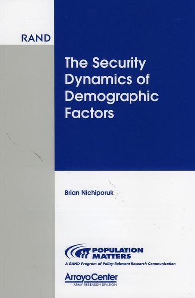 Produktbild: The Security Dynamics of Demographic Factors