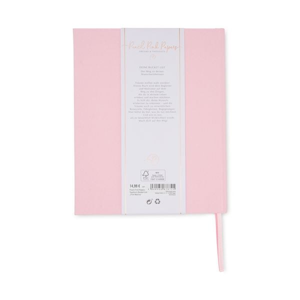 Produktbild: Tagebuch Bucket List, Pink Matcha