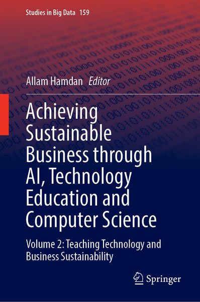Produktbild: Achieving Sustainable Business Through AI, Technology Education and Computer Science