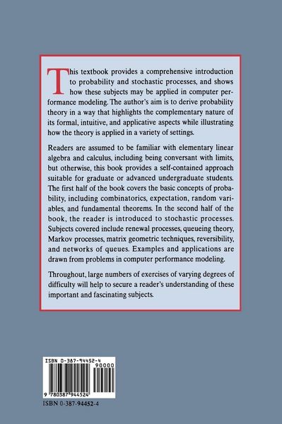 Produktbild: Probability, Stochastic Processes, and Queueing Theory