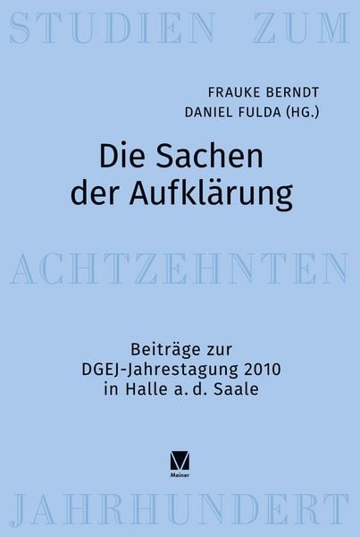 Produktbild: Die Sachen der Aufkl&auml;rung