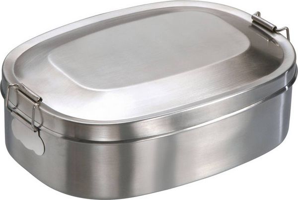 Produktbild: MATO interpr&auml;sent Break Brotzeitdose 0.45l Edelstahl Silber 4174