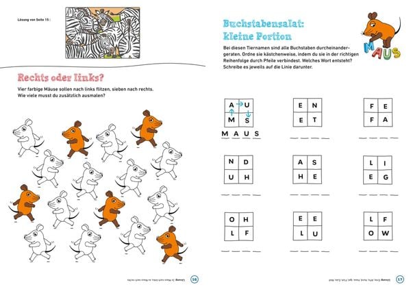 Produktbild: Frag doch mal ... die Maus: Mein Ferien-Rätselblock mit der Maus
