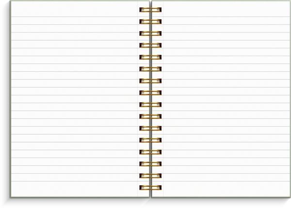 Produktbild: Burde Notizbuch A5 gr&uuml;n