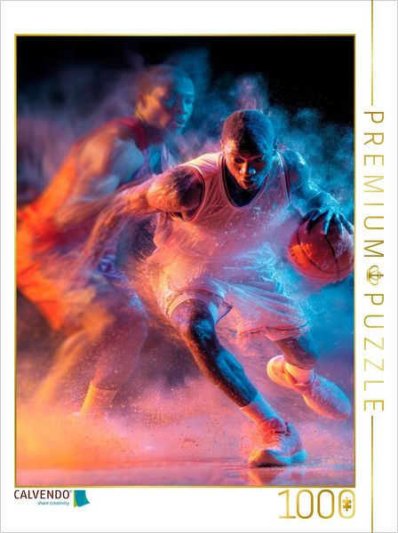Produktbild: CALVENDO Puzzle Angriff und sportliche Dynamik | 1000 Teile Lege-Gr&ouml;&szlig;e 64x48cm Foto-Puzzle f&uuml;r gl&uuml;ckliche Stunden