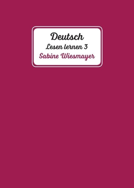 Produktbild: Deutsch, Lesen lernen 3