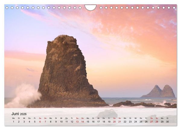 Produktbild: Wundersch&ouml;ne Meereslandschaften (Wandkalender 2026 DIN A4 quer), CALVENDO Monatskalender