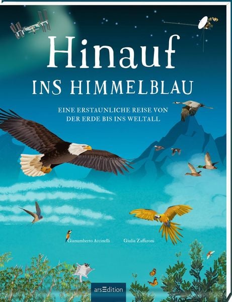 Hinauf ins Himmelblau, Gebundene Ausgabe von Gianumberto Accinelli, arsedition, 978-3-8458-5542-4