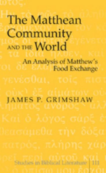 Produktbild: The Matthean Community and the World
