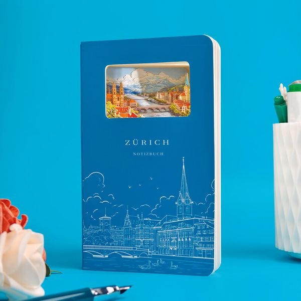 Produktbild: Notizbuch 3D Z&uuml;rich