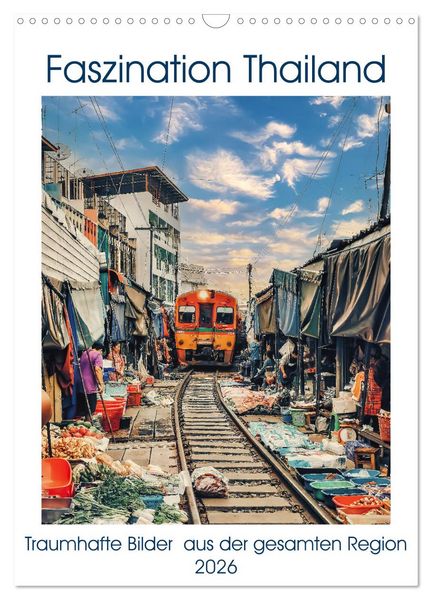Produktbild: Faszination Thailand (Wandkalender 2026 DIN A3 hoch), CALVENDO Monatskalender