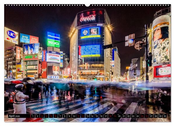 Produktbild: Japan - between tradition and modernity (High Quality Premium Wall Calendar 2026 DIN A2 landscape),CALVENDO 12 Month Wall Calendar