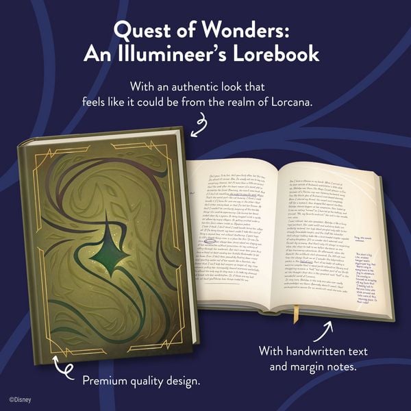 Produktbild: Disney Lorcana - Quest of Wonders. An Illumineer's Lorebook EN