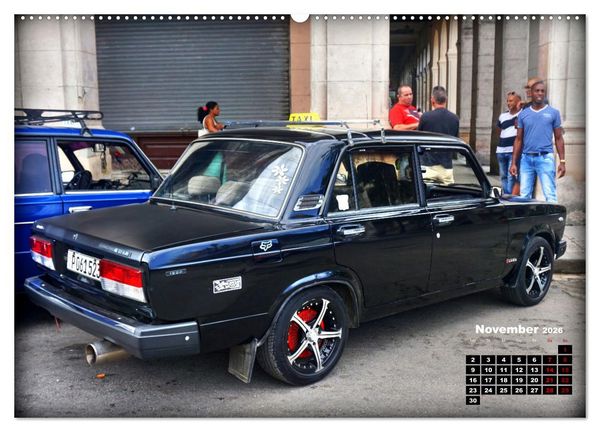 Produktbild: LADA-2107 - Die Auto-Ikone der UdSSR (Wandkalender 2026 DIN A2 quer), CALVENDO Monatskalender