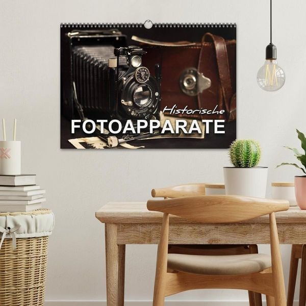 Produktbild: Historische Fotoapparate (Wandkalender 2026 DIN A3 quer), CALVENDO Monatskalender