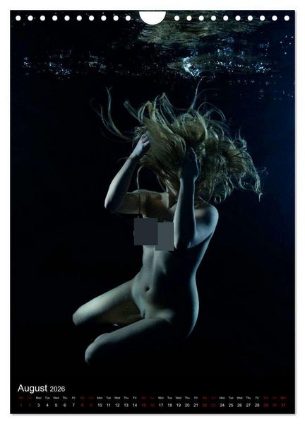 Produktbild: Underwater Erotic Shapes (Wall Calendar 2026 DIN A4 portrait), CALVENDO 12 Month Wall Calendar