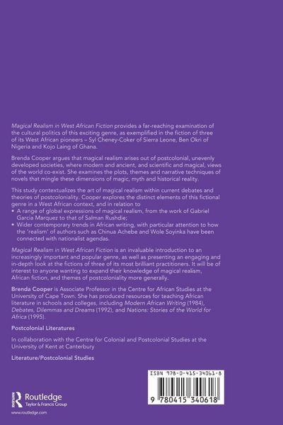 Produktbild: Magical Realism in West African Fiction