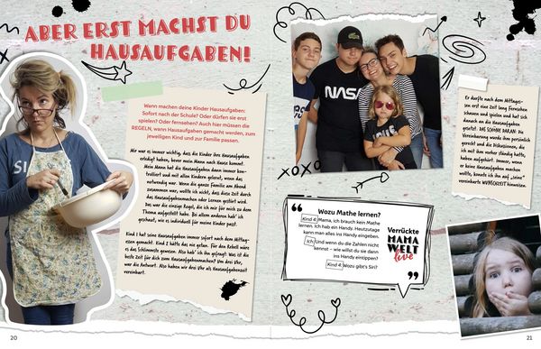 Produktbild: Typisch Familie! Mit Ves von @verruecktemamawelt. Das Drehbuch zur Family Daily Soap