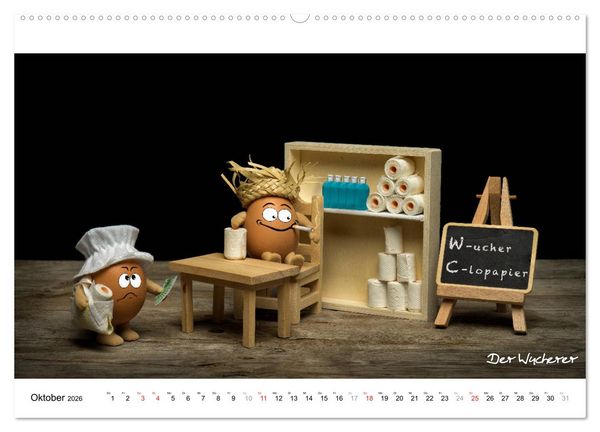 Produktbild: Verschw&ouml;rungs - und andere Theorien (hochwertiger Premium Wandkalender 2026 DIN A2 quer), Kunstdruck in Hochglanz