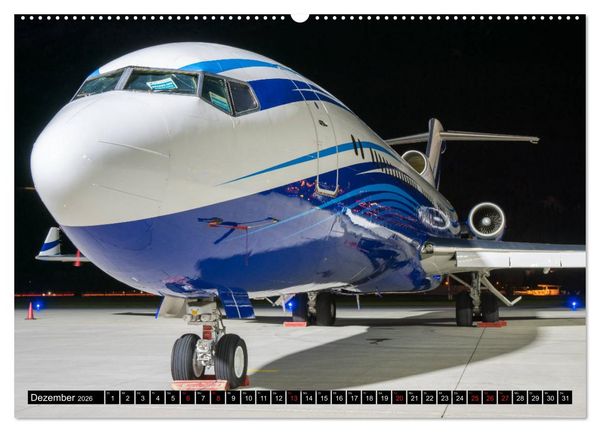 Produktbild: Flugzeugkalender 2026 (hochwertiger Premium Wandkalender 2026 DIN A2 quer), Kunstdruck in Hochglanz