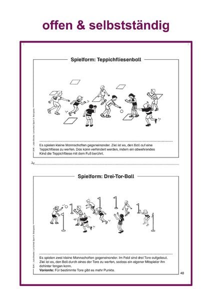 Produktbild: Lernzirkel Sport V: Ballspiele