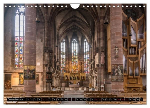 Produktbild: Wunderbares N&uuml;rnberg (Wandkalender 2026 DIN A4 quer), CALVENDO Monatskalender
