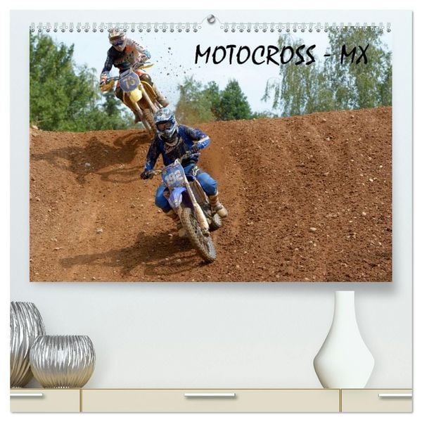 Produktbild: Motocross - MX UK-Version (High Quality Premium Wall Calendar 2027 DIN A2 landscape),CALVENDO 12 Month Wall Calendar
