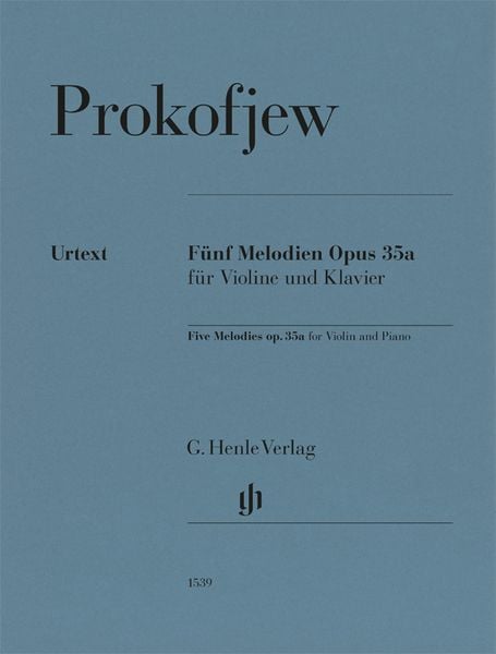 Produktbild: Sergej Prokofjew - F&uuml;nf Melodien op. 35a