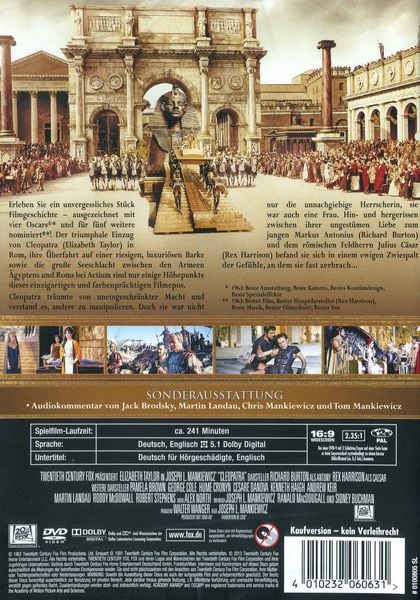 Produktbild: Cleopatra [2 DVDs]