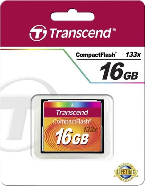 Produktbild: Transcend Standard 133x CF-Karte 16 GB