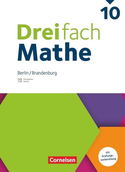 Produktbild: Dreifach Mathe - Berlin und Brandenburg - 10. Schuljahr