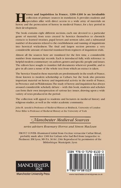Produktbild: Heresy and inquisition in France, 1200-1300